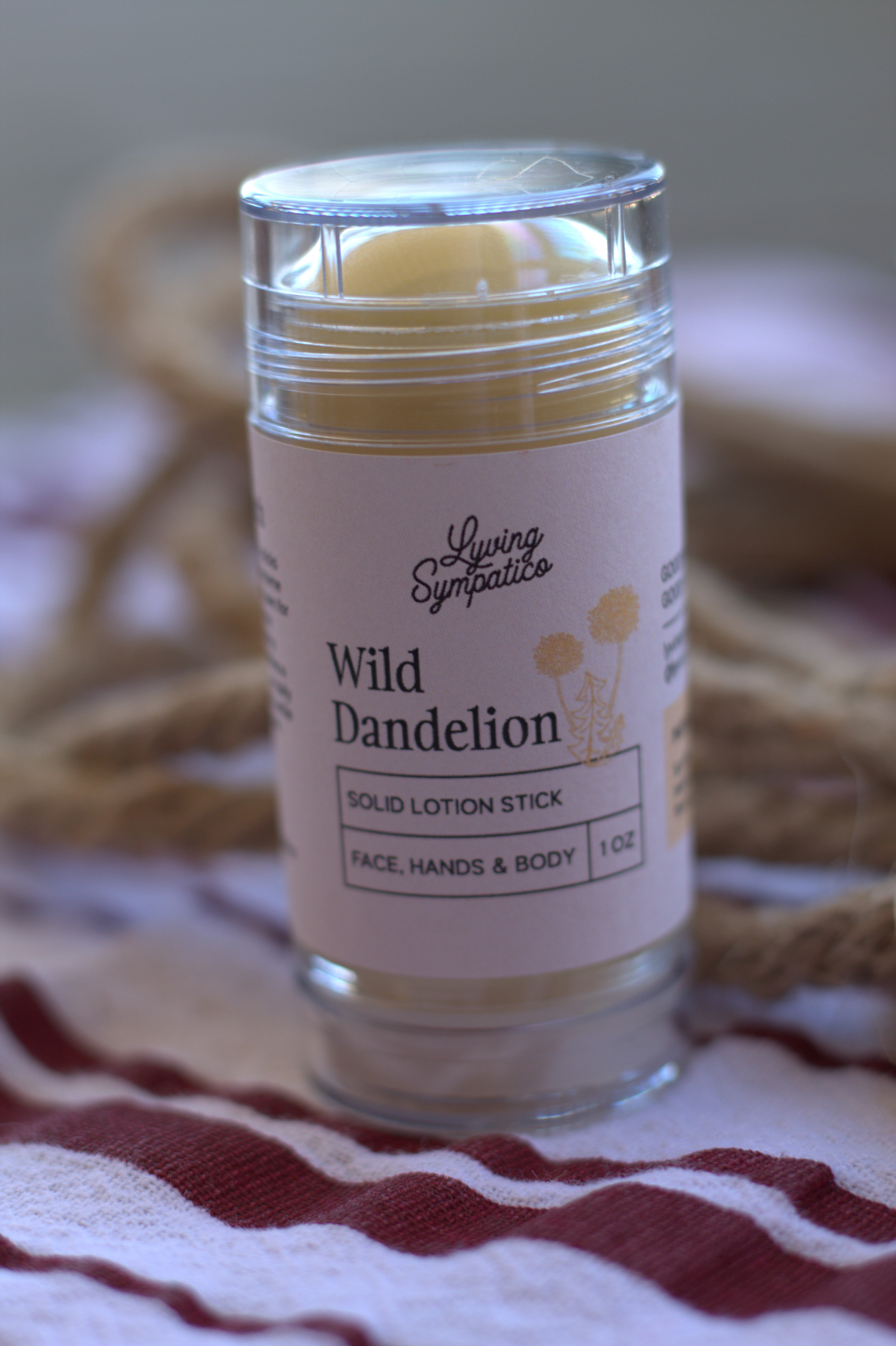 Wild Dandelion Solid Lotion Stick